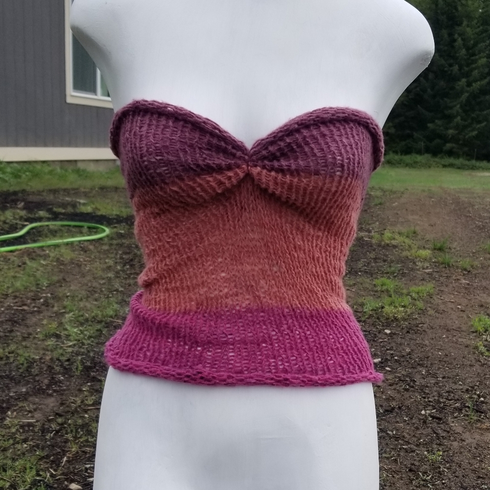 knit tube top
